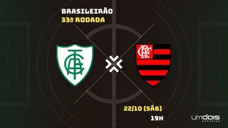 América-MG x Flamengo: onde assistir ao vivo, horário, escalações e arbitragem