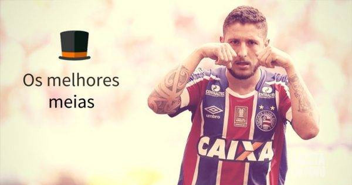 Cartola fc 2017: os melhores meias do ano