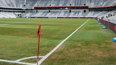 Jogadores do Athletico estão insatisfeitos com gramado da Arena da Baixada