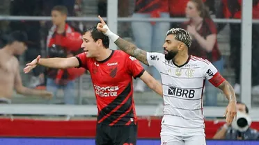 Athletico perde para o Flamengo e está eliminado da Copa do Brasil