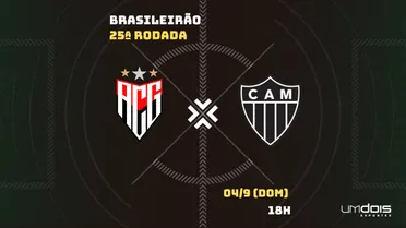 Atlético-GO x Atlético-MG: veja onde assistir ao vivo, horário, escalações e arbitragem