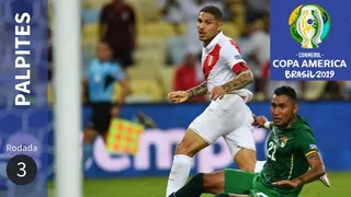 Veja os palpites para os jogos da 3ª rodada da Copa América