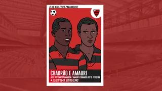 Amauri e Charrão, os sambistas rubro-negros