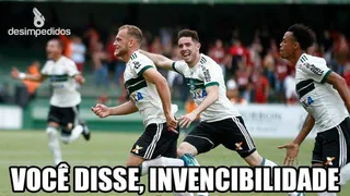 Confira os memes da vitória do Coritiba no Atletiba da final do Paranaense
