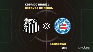 Santos x Bahia: onde assistir, horário, escalações e arbitragem