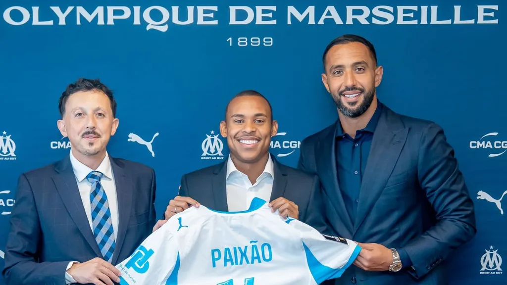 igor paixão atacante apresentado olympique de marselha coritiba