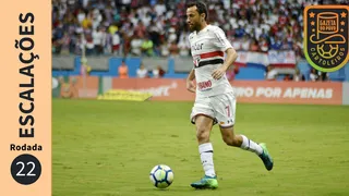 Confira escalações, suspensos e lesionados da 22ª rodada do Brasileirão