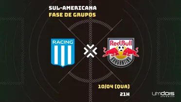 Racing x Bragantino: escalações prováveis, como assistir, data e horário