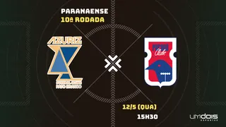 Paraná busca terceira vitória seguida contra o Azuriz; tudo sobre o jogo