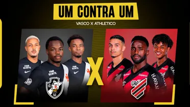 Vasco x Athletico: Quem é melhor, posição por posição, do confronto do Brasileirão