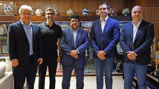 Dirigentes do Coritiba visitam presidente da CBF: “Momento de aproximação”