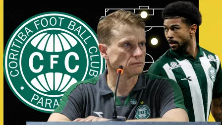 Notícias do Coritiba hoje: Coxa terá novidade no ataque contra o Palmeiras