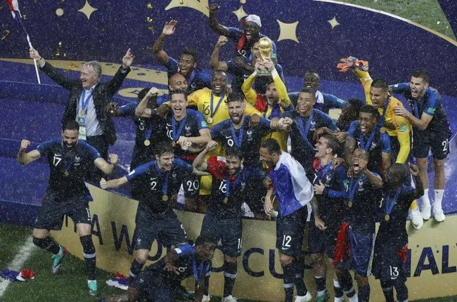 França campeã do mundo em 2018