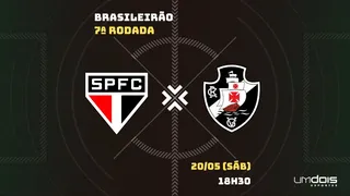 São Paulo x Vasco: onde assistir, horário, escalações e arbitragem