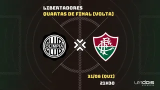 Olimpia x Fluminense: Escalações prováveis, como assistir, data e horário