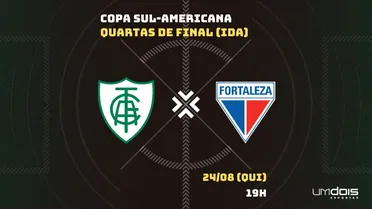 América-MG x Fortaleza: Escalações prováveis, como assistir, data e horário