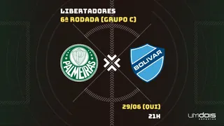 Palmeiras x Bolívar: Escalações prováveis, como assistir, data e horário