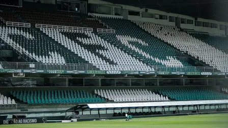 Coritiba fecha setor do Couto Pereira para jogo com Bahia