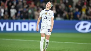 Rapinoe não se conforma por perder pênalti em sua última Copa do Mundo