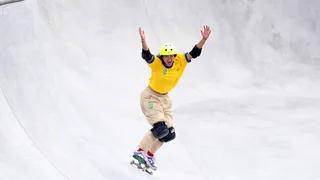 Raicca Ventura leva prata no skate park no Pan-Americano