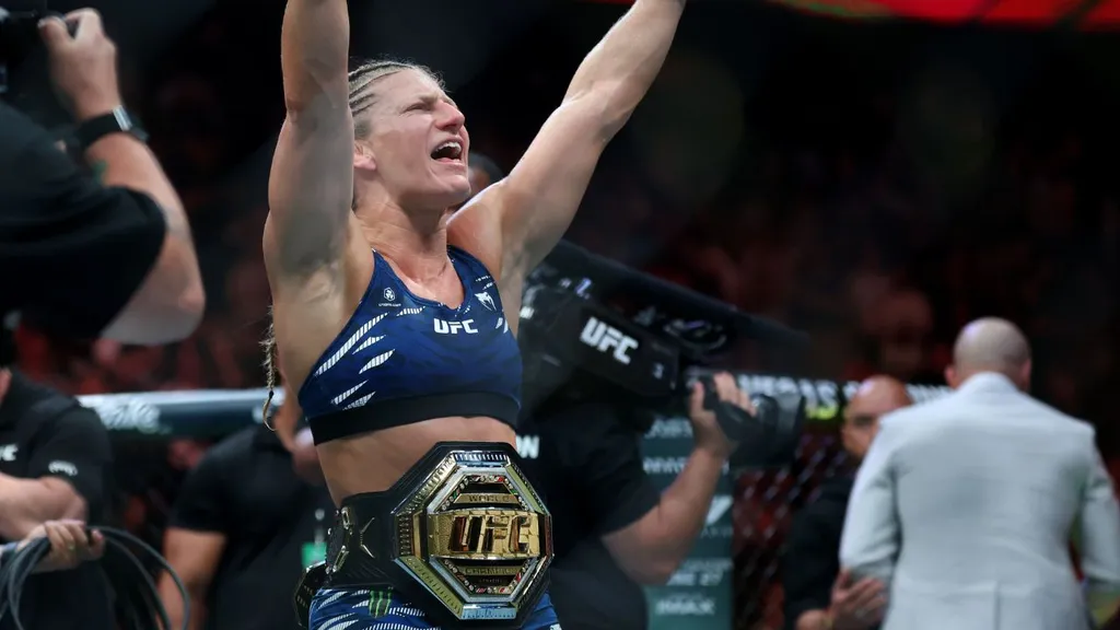 Kayla Harrison no UFC 316. Foto: Icon sport