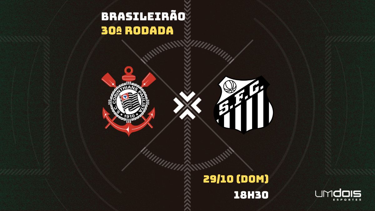 Corinthians x Santos: Escalações prováveis, como assistir, data e horário