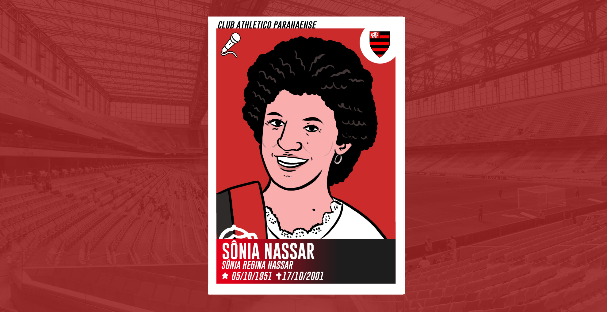 Sônia Nassar, a atleticaníssima