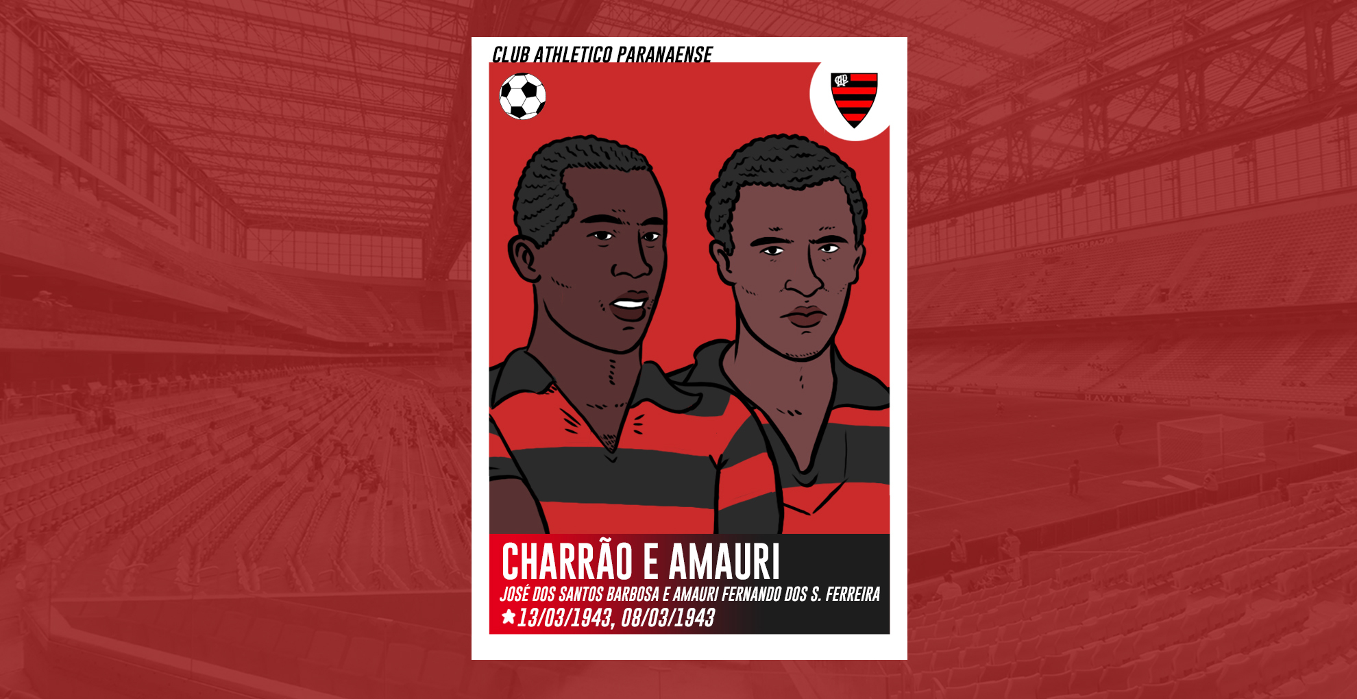 Amauri e Charrão, os sambistas rubro-negros