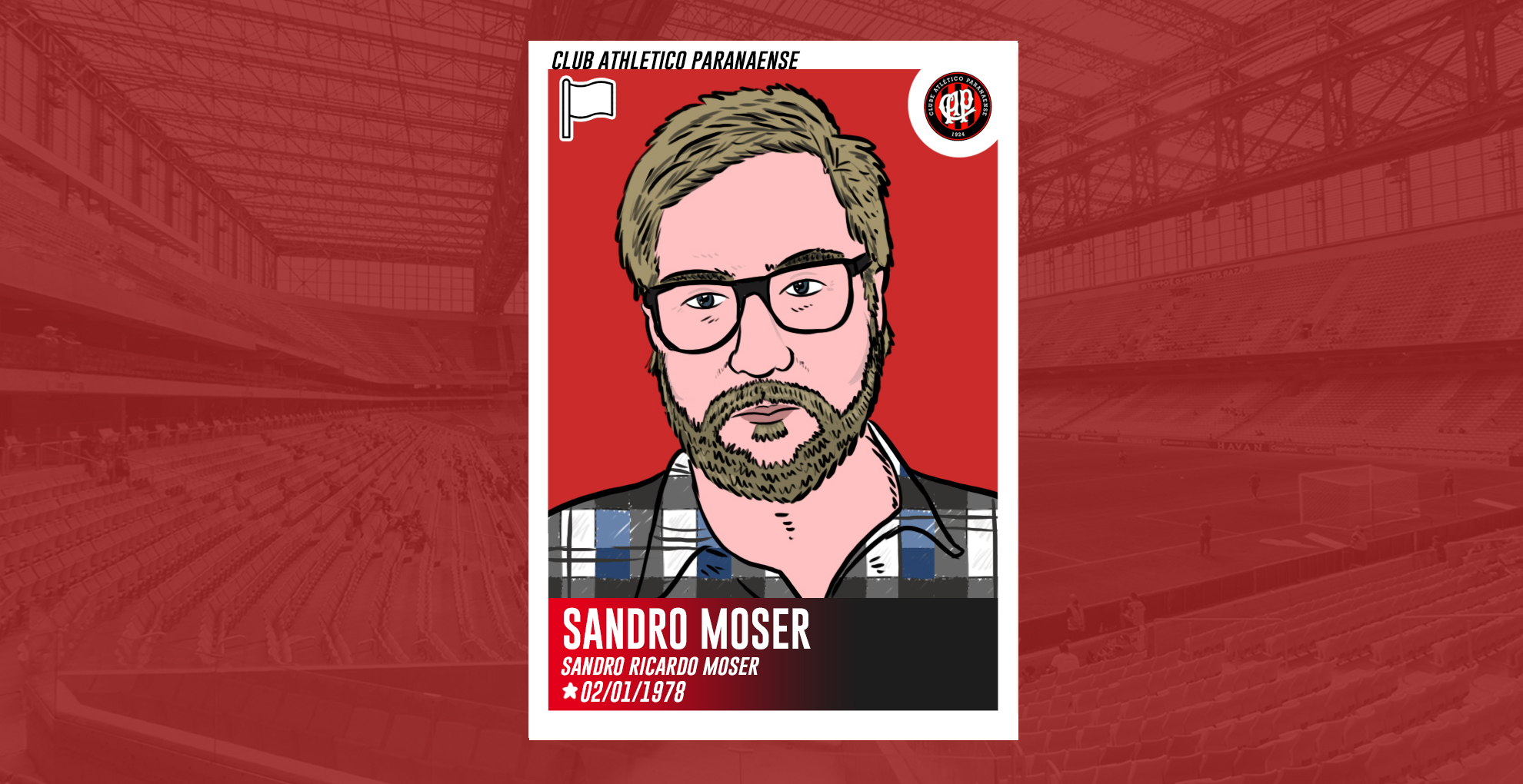 Sandro Moser, o autor