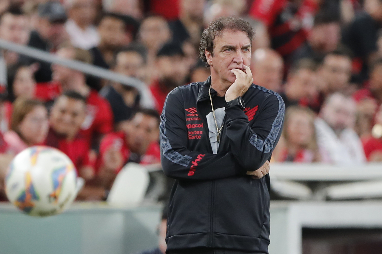 No Athletico, Cuca pode ter melhor início de trabalho dos últimos 15 anos