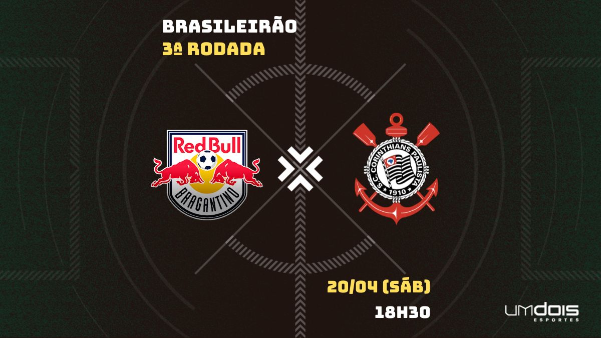 Bragantino x Corinthians: escalações prováveis, como assistir, data e horário