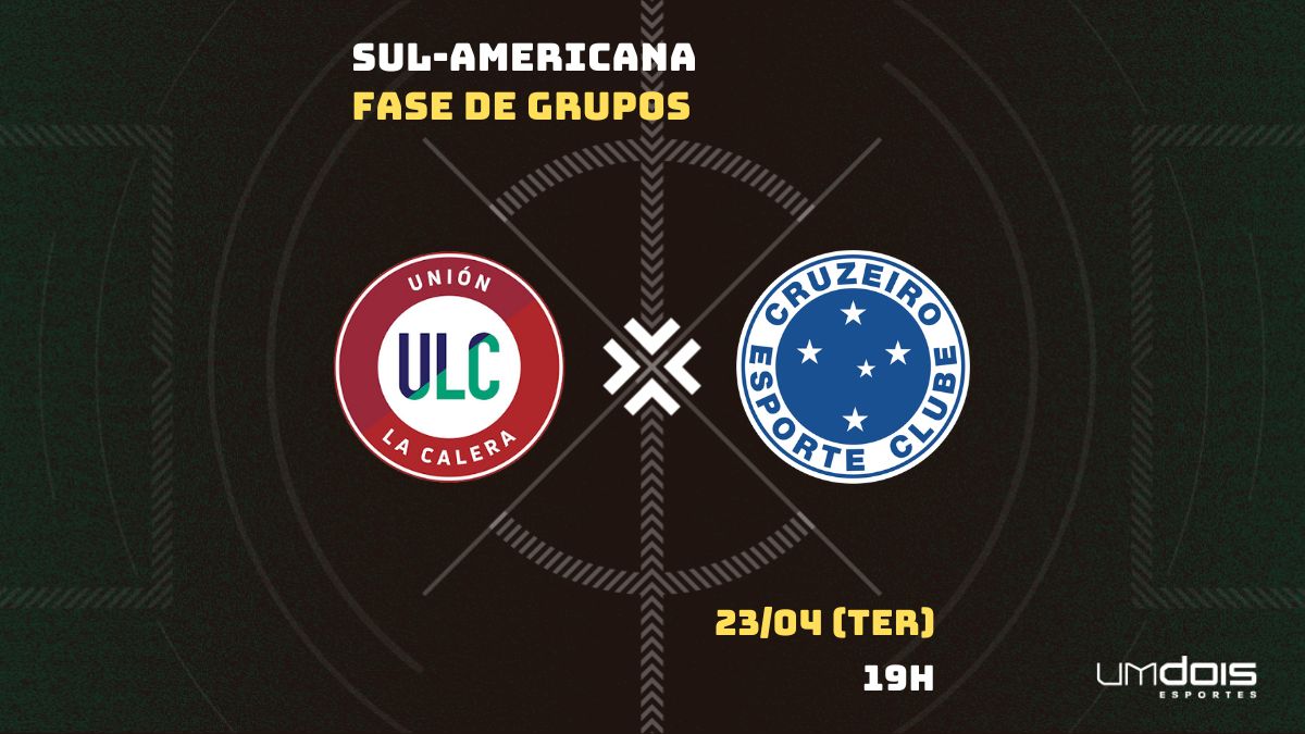 Unión La Calera x Cruzeiro: escalações prováveis, como assistir, data e horário
