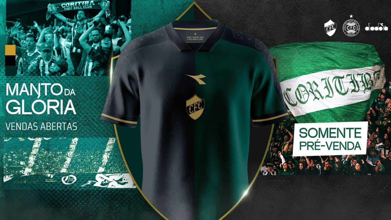 Coritiba divulga camisa vencedora de concurso; modelo será entregue em outubro