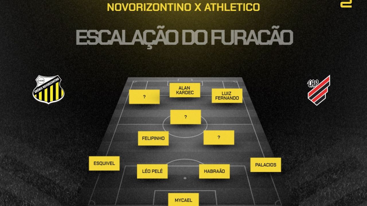 Athletico: Barbieri define time conta o Novorizontino; veja escalação